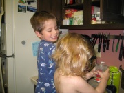 Josh's short bangs