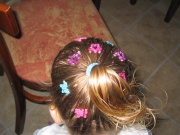 Babysitter Jennifer did Emily's hair