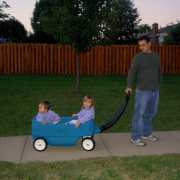 Our new wagon, thanks Great Grandma Davison