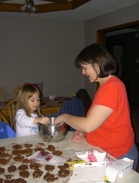 Holiday cookie making day