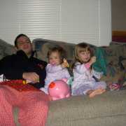Crazy Christmas morning. WAKE UP DAD!!